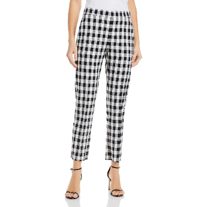 Printed tight trousers for women with bold patterns and eye-catching designs -T Tahari Womens Slim Fit Ankle Ankle Pants