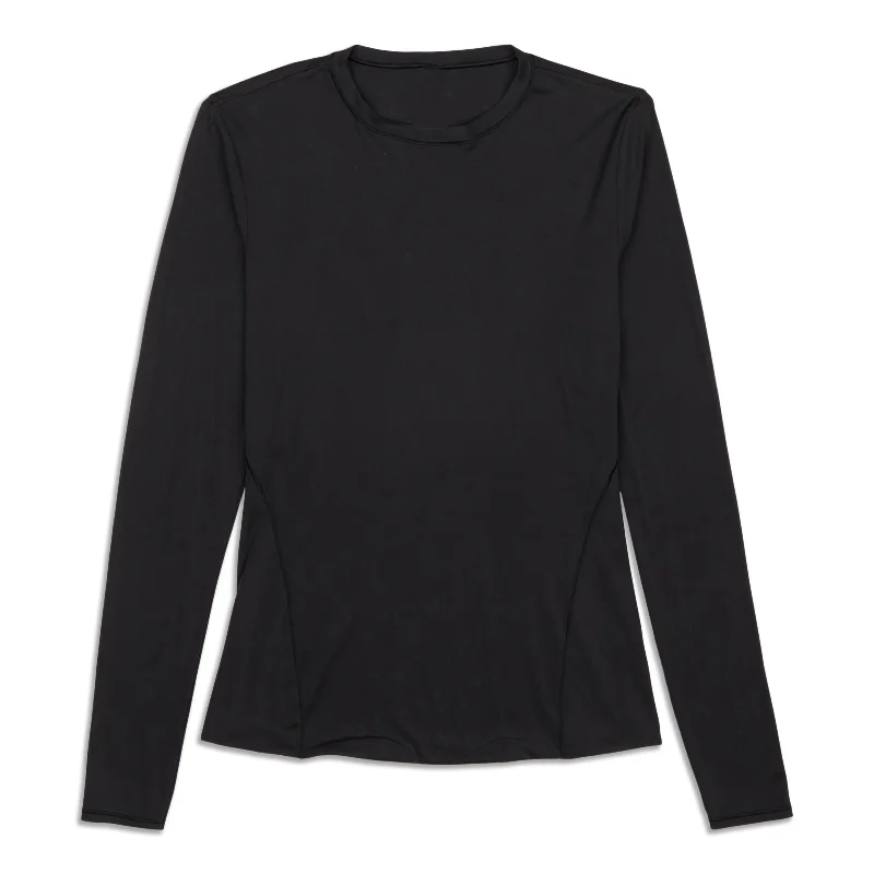 Nickel Free Blouses for Safety -Wundermost Ultra-Soft Crewneck Long-Sleeve Shirt - Resale