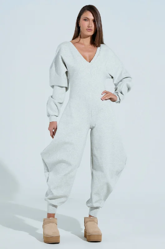 Triple Blouses for Complex -COMFY COZY SWEATSHIRT JUMPSUIT