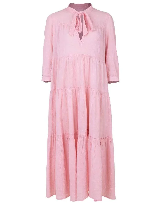 Resort Dresses for Vacation -Rose Long Giselle Dress