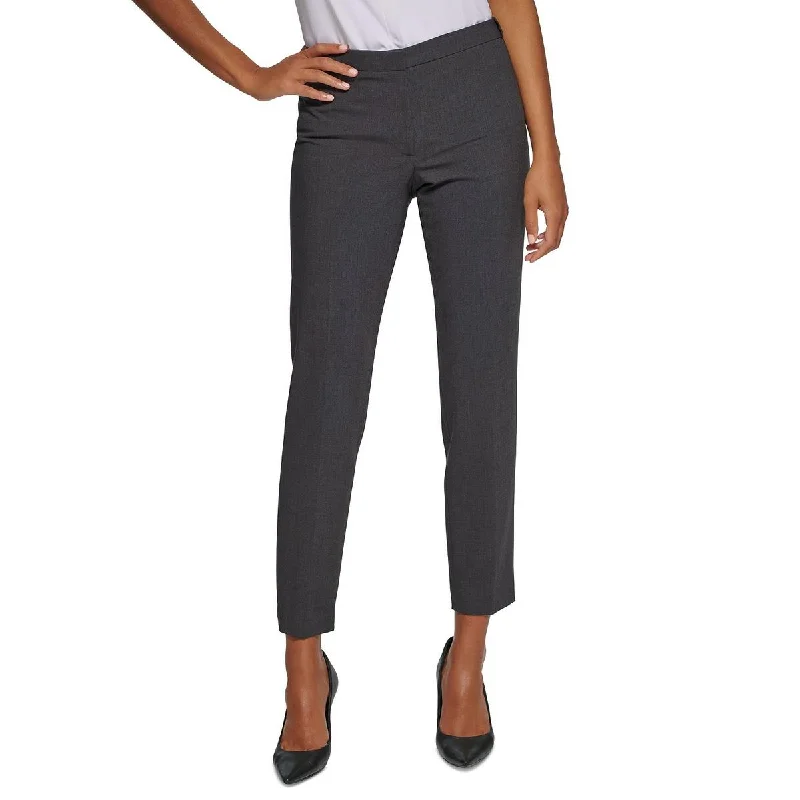 Tight office trousers for women with professional cut and flattering fit -Calvin Klein Womens Highline Ankle Dress Pants