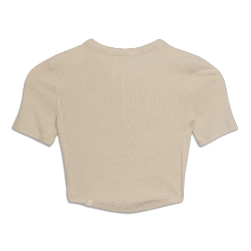 Casual Shirts for Everyday -Hold Tight Cropped T-Shirt - Resale